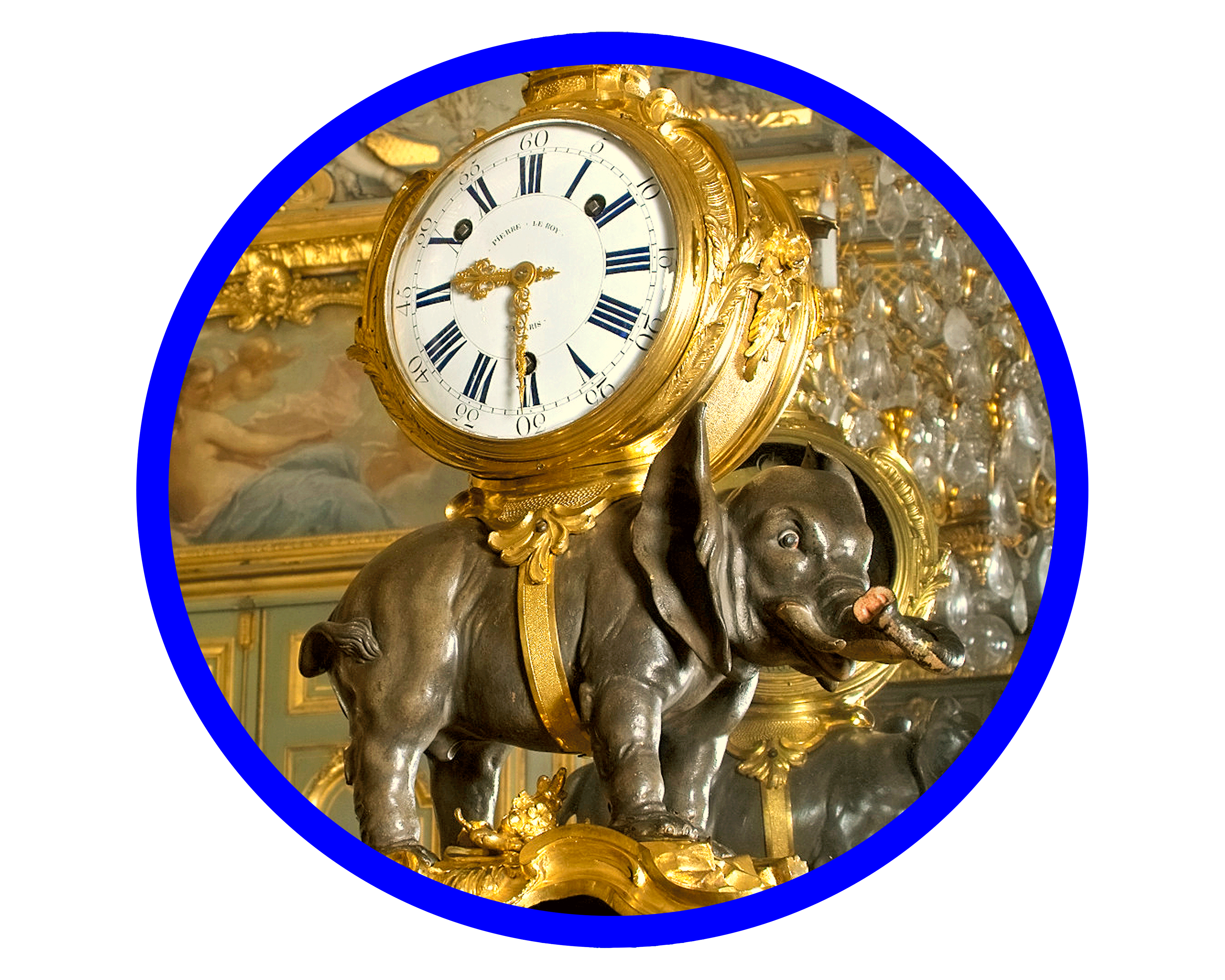 photo bronze elephant